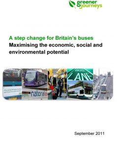 A step change for Britain’s buses: Maximising the economic, social and environmental potential