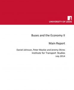 Buses and the Economy II