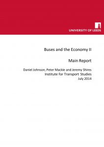 Buses and the Economy II