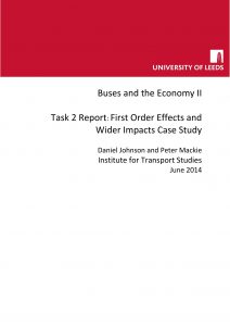Buses and the Economy II: Task 2 Report