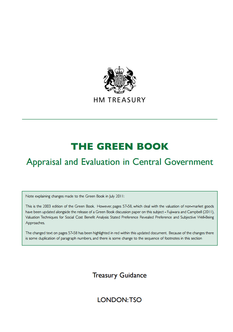 HM Treasury Green Book