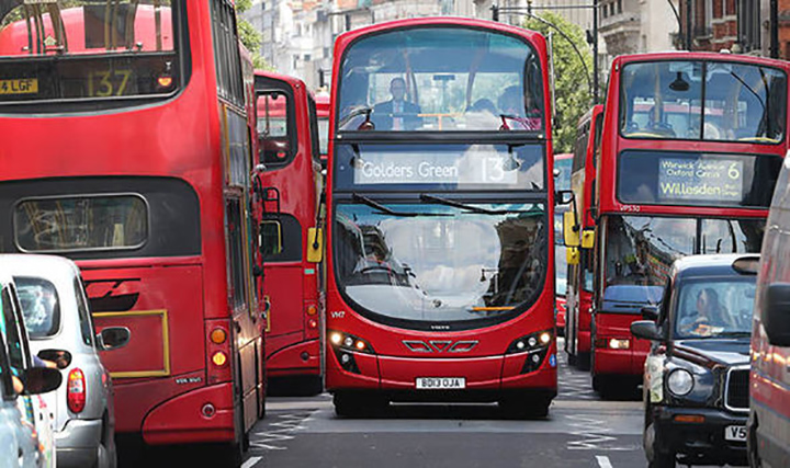 Replacing diesel buses key to cutting London air pollution, claim experts