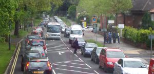 Congestion on Englands roads