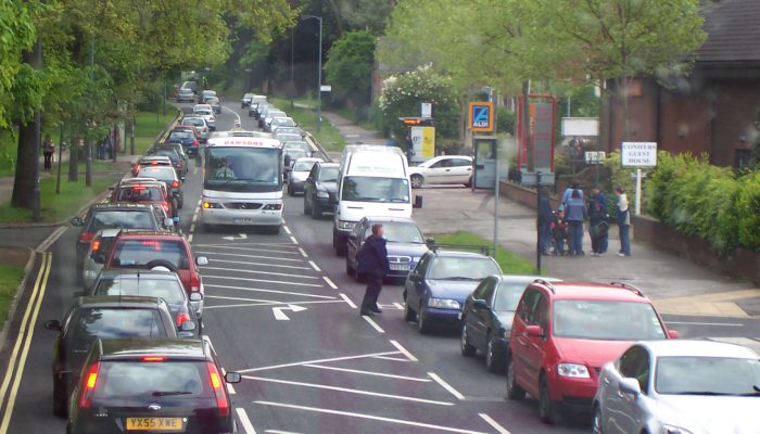 Congestion on Englands roads